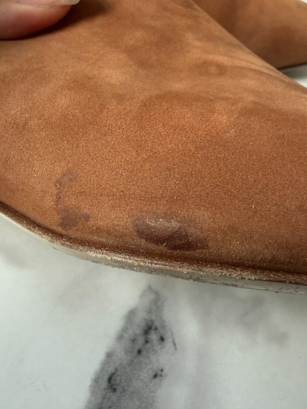Jenni Kayne Walnut Oiled Leather Mules Size 41 - Picture 8 of 12